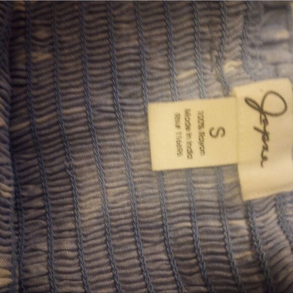 Japan strapless tie-dyed wide ruffled leg jumpsuit - Picture 5 of 10